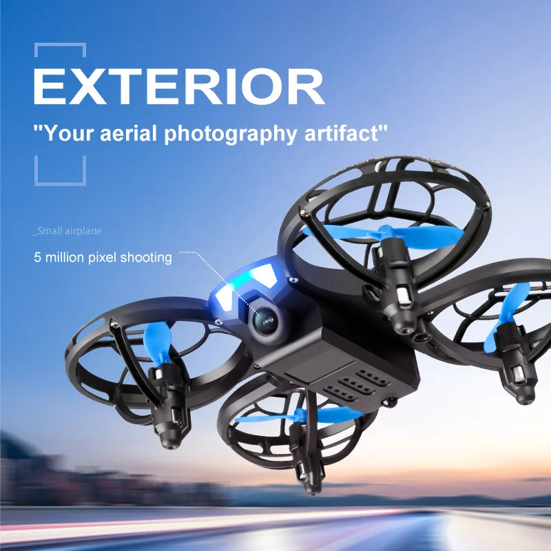 4DRC V8 Mini Drone 4k Profession HD Wide Angle Camera 1080P WiFi FPV Drone Height Keep Foldable Gesture Control Quadcopter Toys