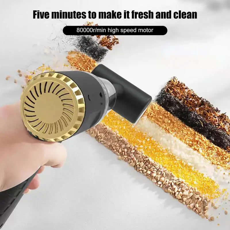 Portable Car Vacuum Cleaner New Cordless USB Charging Vacuum Cleaner Powerful Suction Car Interior Cleaner Auto Dust cleaner