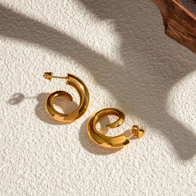 18K Gold-Plated Earrings 