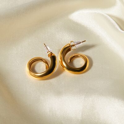18K Gold-Plated Earrings 
